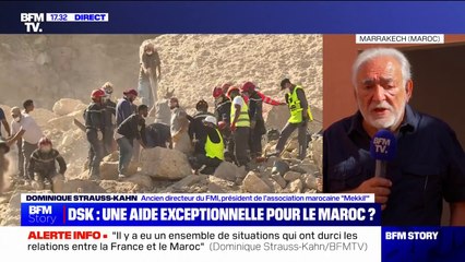 Dominique Strauss-Kahn: "Le développement économique du Maroc est très rapide (...) je pense que le Maroc a les ressources nécessaires pour reconstruire"