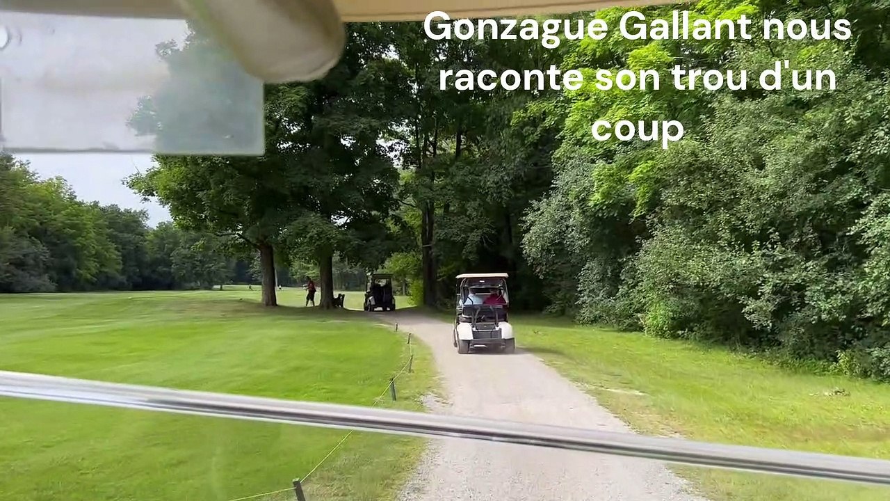 Gonzague Gallant explique son trou d'un coup