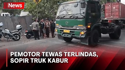 Pengendara Motor Tewas Terlindas Truk, Sopir Melarikan Diri