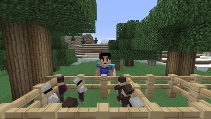 Minecraft Masalları- Pamuk Prenses Ve Yedi Cüceler