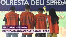 Polisi Ungkap Peredaran Narkoba yang Dikendalikan dari Dalam Lapas Tanjung Gusta Medan