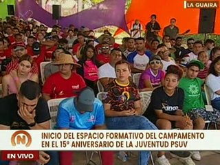 Inicia campamento formativo de la JPSUV donde participan los representantes de los equipos estadales