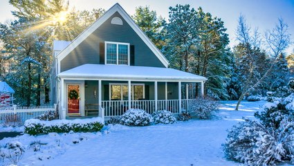 It's Going to Be a Very Snowy Winter—See the Old Farmer's Almanac Forecast Map Here