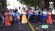 Alcaldía de Managua inaugura mejoramiento vial en Villa Cuba