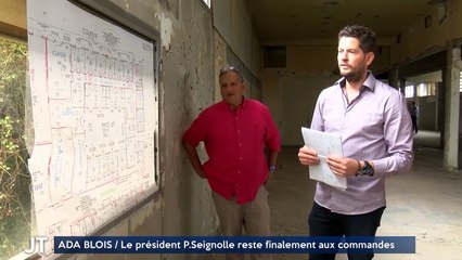 ADA BLOIS / Le président P. Seignolle reste finalement aux commandes