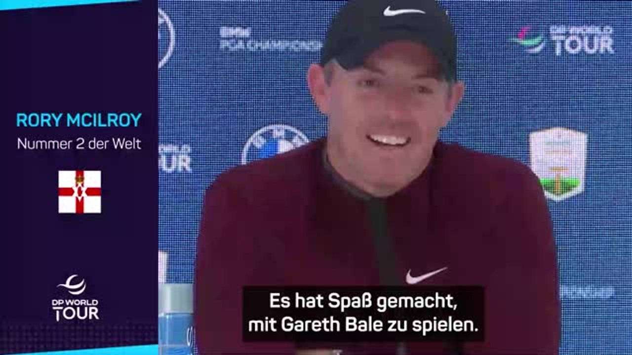 McIlroy: "Hat Spaß gemacht, mit Bale zu spielen"