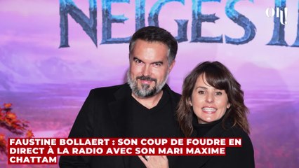 Faustine Bollaert : son coup de foudre en direct à la radio avec son mari Maxime Chattam