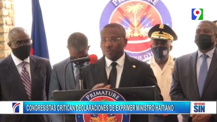 Critican declaraciones de exprimer ministro haitiano| Primera Emisión SIN