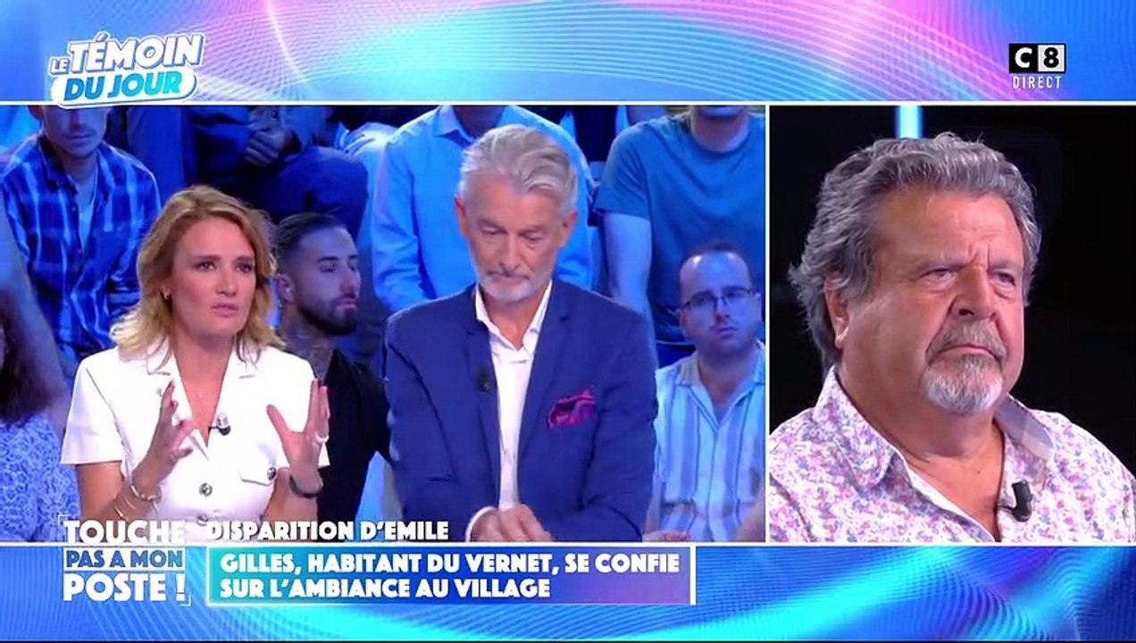 Gilles, habitant du Vernet, s'exprime sur la disparition d'Emile dans "TPMP".