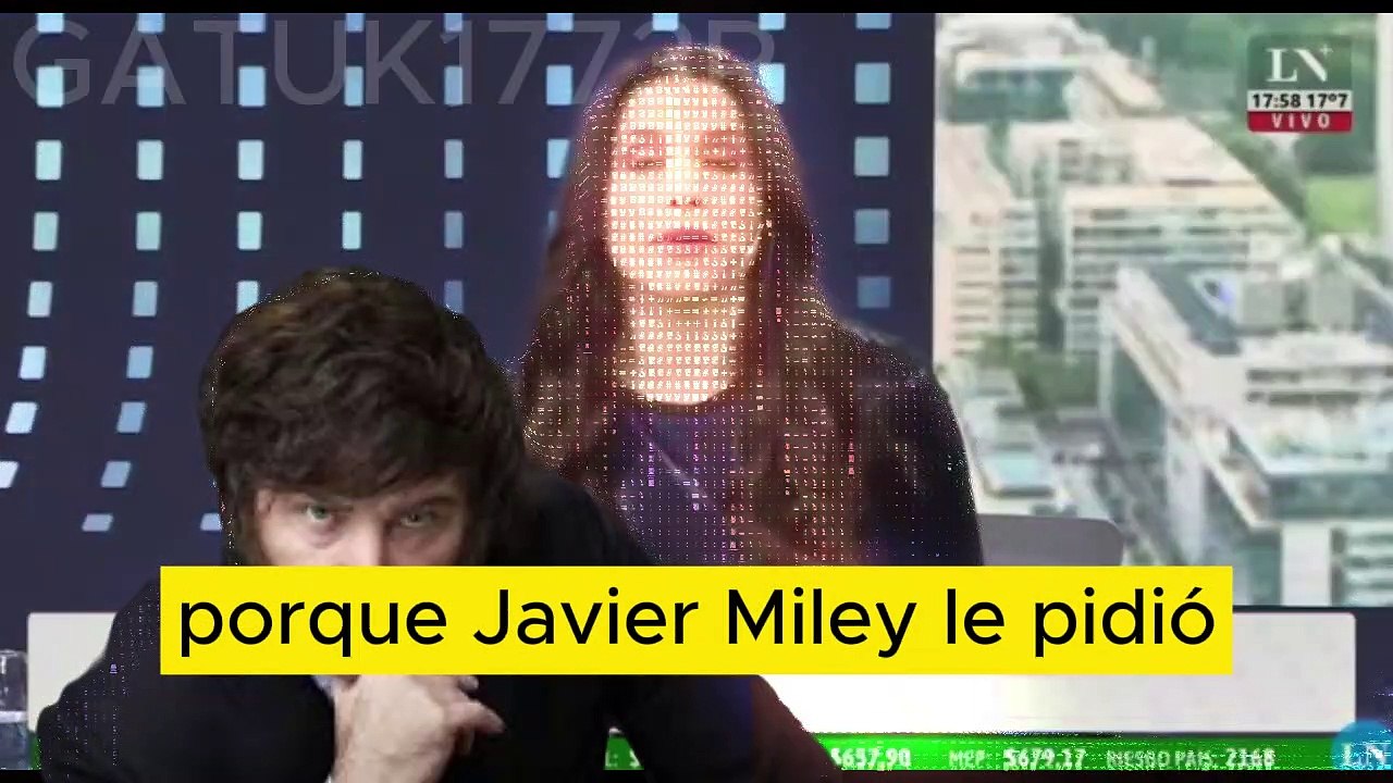 PARA UN CACHO LE DIJO MILEI A MASSA
