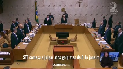 STF começa a julgar atos golpistas de 8 de janeiro