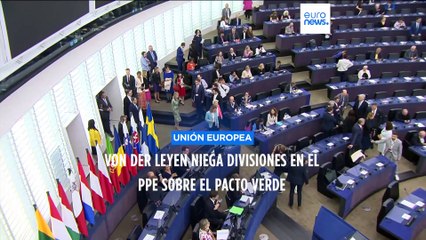 Von der Leyen no aclara su futuro y se centra en "cumplir los compromisos"