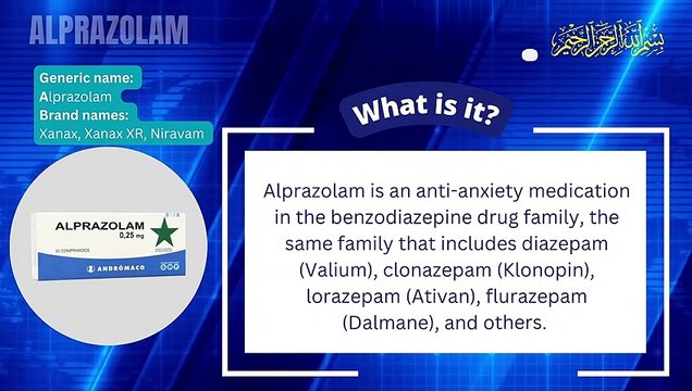 ✅Alprazolam (Xanax, Xanax XR, Niravam) ✅Uses, Side Effects, Dosage #Alprazolam #Xanax, #Niravam