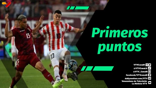 Tiempo Deportivo | Primeros puntos para la Vinotinto en las eliminatorias sudamericanas