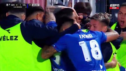 Gimnasia vs Vélez: los goles