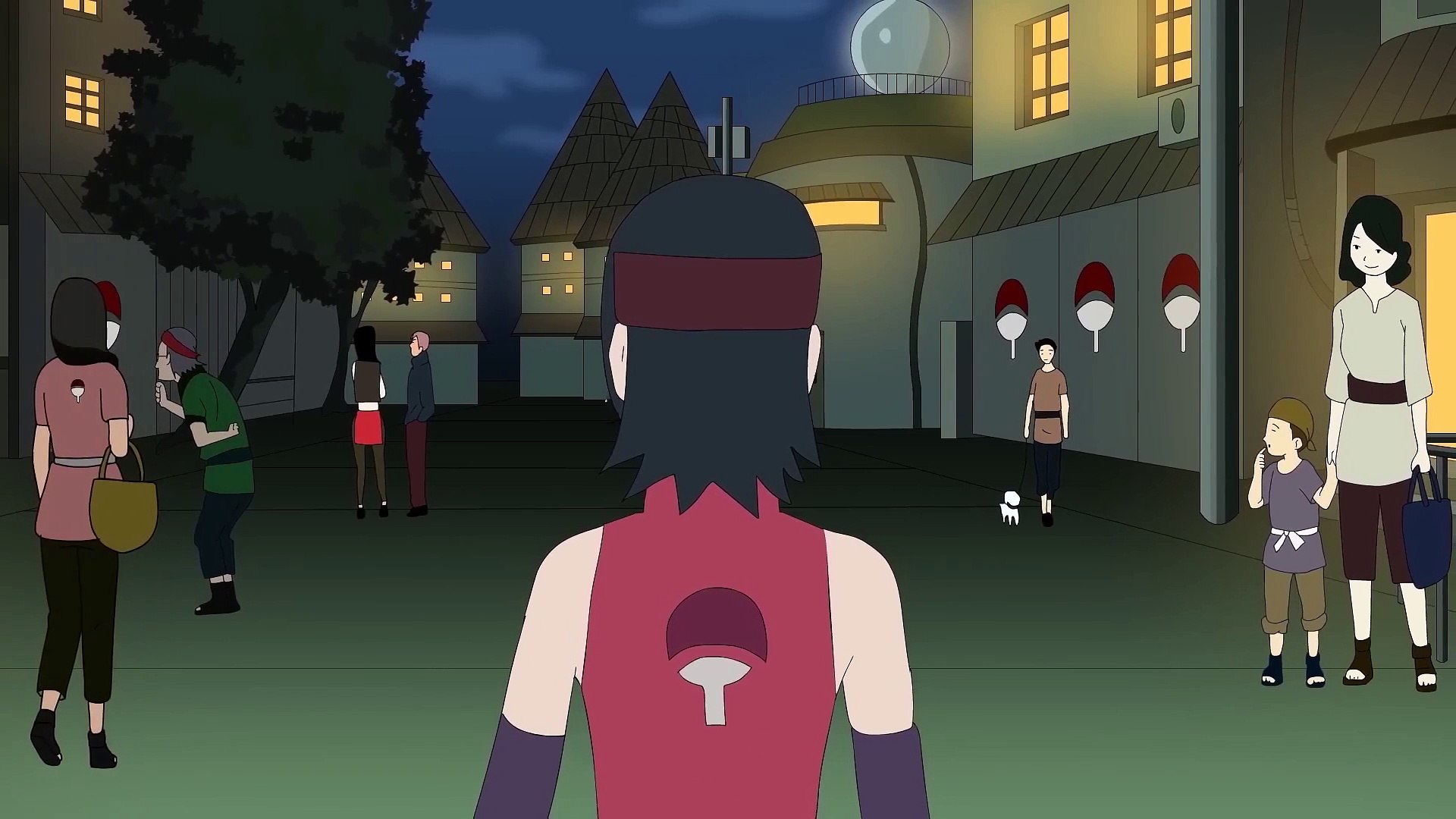 When Sarada learns the truth about the Uchiha