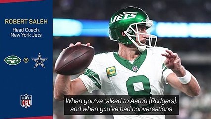 Saleh expects Rodgers to return after injury