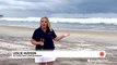 Waterspouts spin up along Carolina coasts as Hurricane Lee waves reach shore