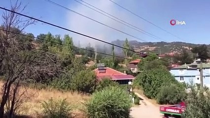 Facianın eşiğinden dönüldü: Metruk binada çıkan yangın, orman ve evlere sıçramadan söndürüldü