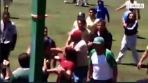 Hombre saca arma y amenaza a jugadores en partido de futbol amateur en Toluca