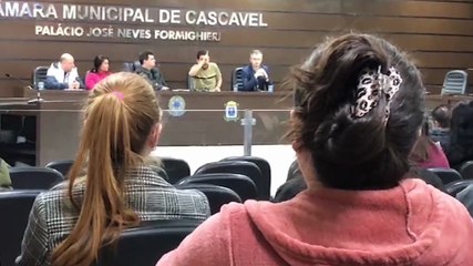 Reunião discute o piso da enfermagem e plano de cargos na Câmara de Cascavel