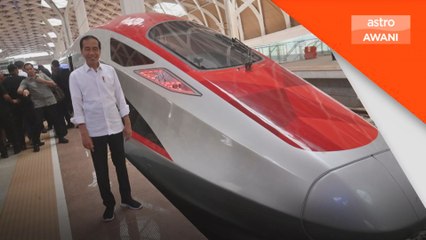 Orang ramai boleh uji kereta api laju Jakarta-Bandung pada Oktober - Jokowi