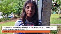 La misionera busca fondos para ir al Sudamericano de Canotaje en Brasil con la Selección Argentina