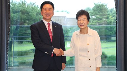 박근혜 "총선 승리"...김기현 "보수 대단합" [앵커리포트] / YTN