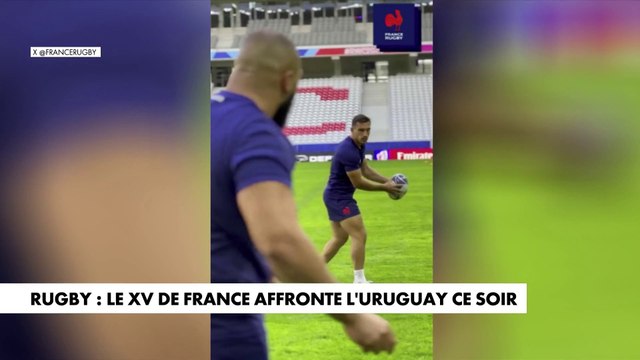 Coupe du monde de rugby : Les Bleus affrontent l'Uruguay pour une qualification en quarts de finale