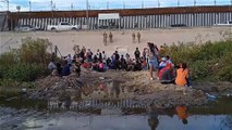 Cientos de migrantes arriesgan su vidas en Ciudad Juárez por su deseo de llegar a EE.UU.