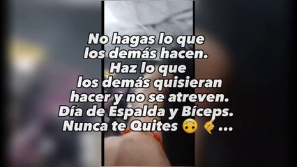 TRAINING DAY Workout Back and Biceps.  Dia de entrenamiento de Espalda y Biceps.