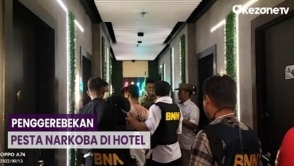 BNN Gerebek Pesta Narkoba di Hotel Berbintang Surabaya, 12 Orang Diamankan