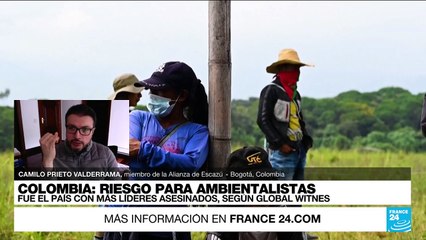 Camilo Prieto: "Acciones de íderes ambientales se interponen en intereses de economías ilegales"