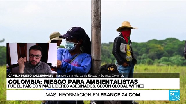 Camilo Prieto: Acciones de íderes ambientales se interponen en intereses de economías ilegales