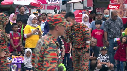 Demontrasi Pemadaman Kebakaran dari Jabatan Bomba dan Penyelamat Malaysia
