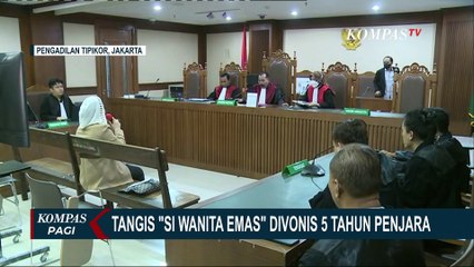 Koruptor Hasnaeni Moein Wanita Emas Menangis Divonis 5 Tahun Penjara