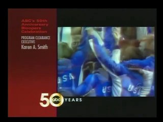 ABC's 50th Anniversary Blooper Celebration Split Screen Credits