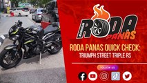 RODA PANAS QUICK CHECK TRIUMPH STREET TRIPLE RS