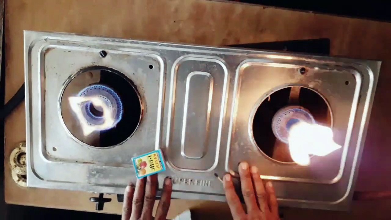 Gas stove repair गैस चूल्हा पीली लौ देता है कैसे ठीक करें how to