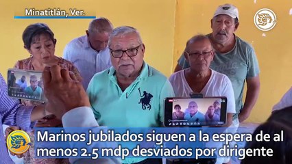 Marinos jubilados siguen a la espera de al menos 2.5 millones de pesos desviados por el actual dirigente de la organización