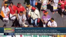 Brasil: Comunidades indígenas protestan contra la violencia sobre sus cuerpos y territorios