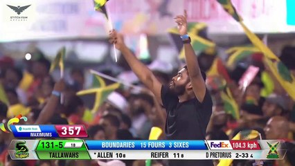 Guyana Amazon Worriers vs Jamaica Tallawahs Highlights Sep 13,2023