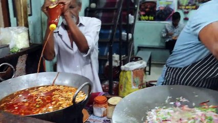 ₹30_- Plate Chinese Combo _ Noodles Veg Manchurian _ Most Honest Guy _ #nagpurst