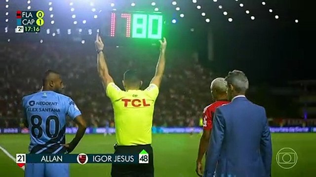 Campeonato Brasileiro 2023 Flamengo x Athletico-PR (23ª rod) com Gustavo Villani (Globo) 2º tempo