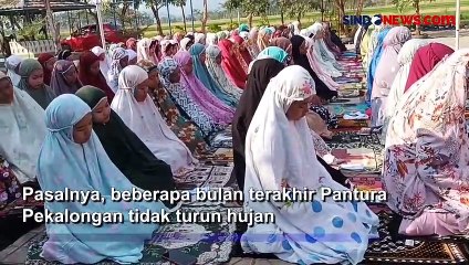 Kemarau Berkepanjangan, Ratusan Siswa Siswi SMK di Pekalongan Gelar Salat Istisqa