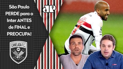 "Cara, o São Paulo TÁ MUITO MAL! Se PERDER a FINAL pro Flamengo..." DERROTA pro Inter é CRITICADA!