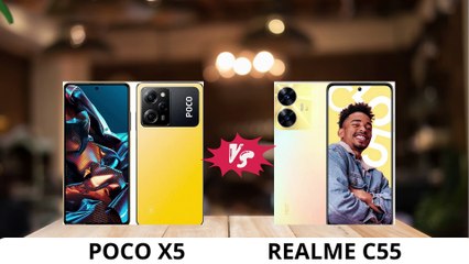 POCO X5 vs Realmee C55