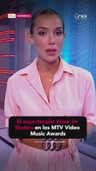 Shakira deslumbró en su presentación en los MTV Video Music Awards
