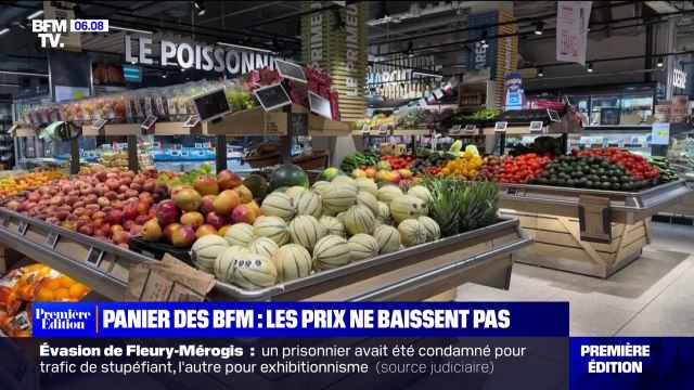 Inflation: sodas, légumes et fruits... Les prix ne baissent toujours pas dans les rayons