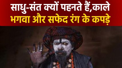 India में Sadhu अलग-अलग Colour के कपड़े क्यों पहनते हैं, जानें इसका रहस्य | वनइंडिया प्लस #Shorts
